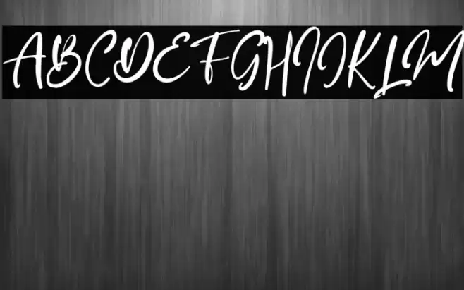 SleepyNight Font examples