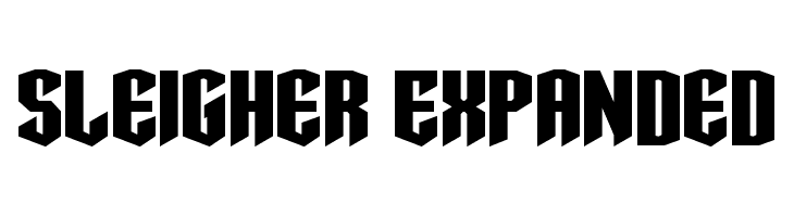 Sleigher Expanded  baixar fontes gratis