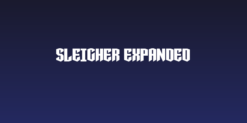 Sleigher Expanded Social Header