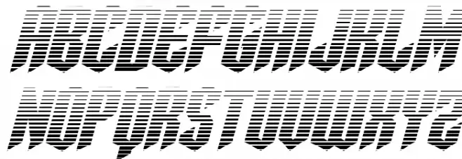 Sleigher Gradient Italic خط أحرف صغيرة