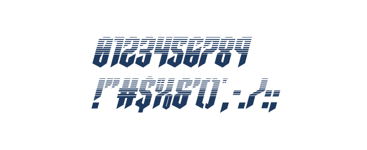 Sleigher Halftone Italic Other Characters