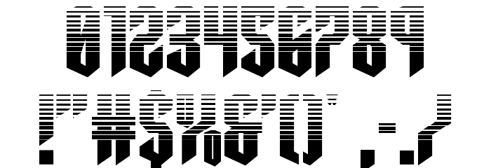 Sleigher Halftone Font OTHER CHARS