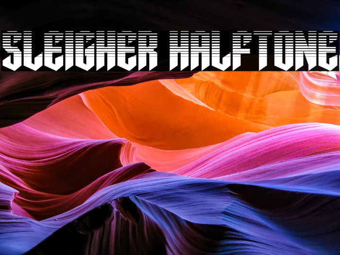 Sleigher Halftone Example 2