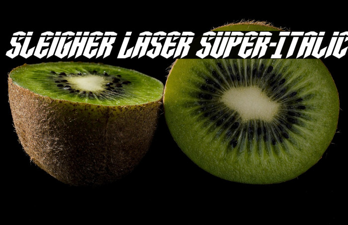 Sleigher Laser Super-Italic Example 1