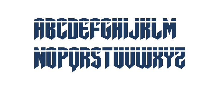 Sleigher Laser Lowercase