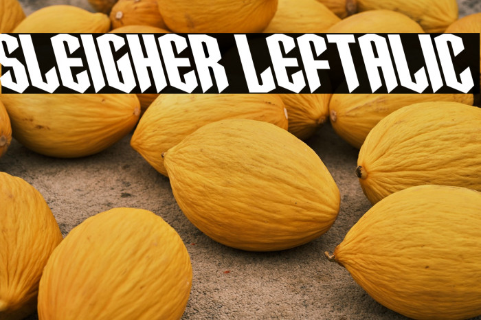 Sleigher Leftalic Example 1