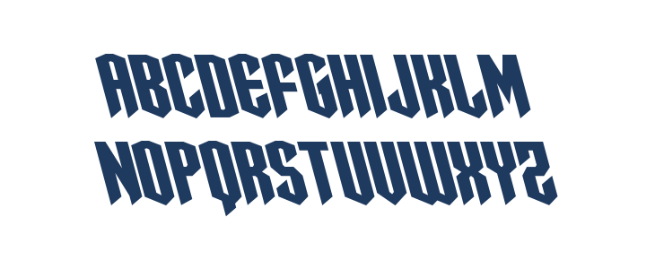 Sleigher Leftalic Lowercase