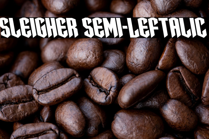 Sleigher Semi-Leftalic Example 2