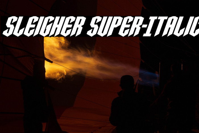 Sleigher Super-Italic Example 3