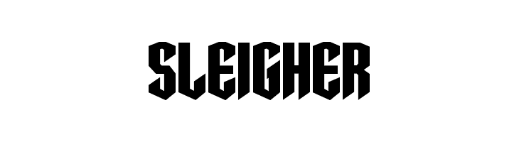 Sleigher  font caratteri gratis