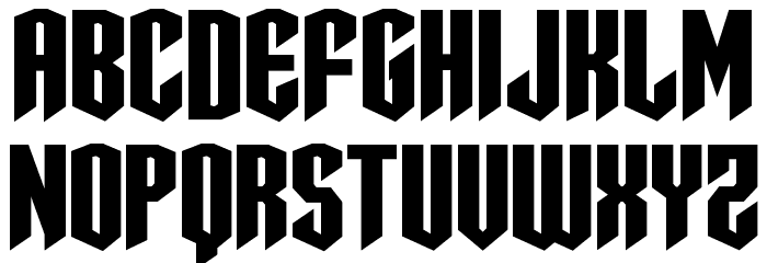 Sleigher Font LOWERCASE