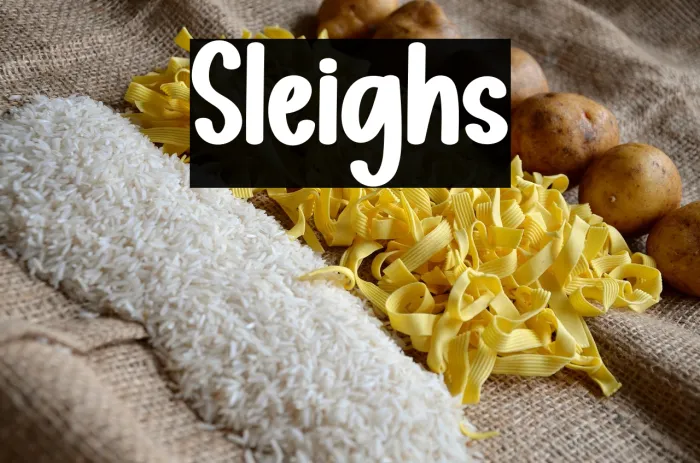 Sleighs Example 2