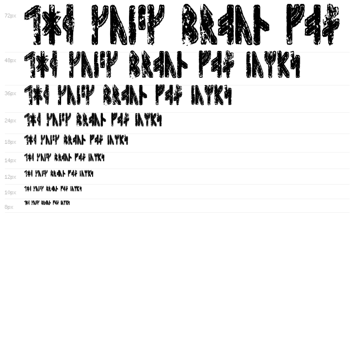 Sleipnir Runic Waterfall