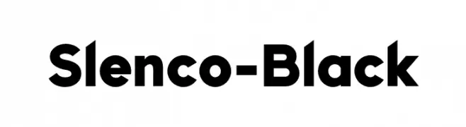 Slenco-Black  baixar fontes gratis