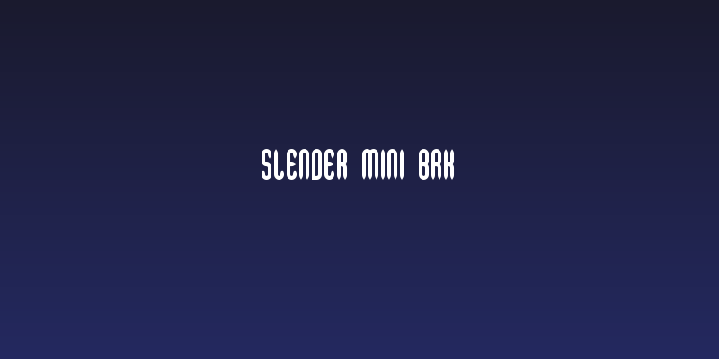 Slender Mini BRK Social Header
