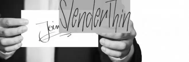SlenderThin Шрифта examples