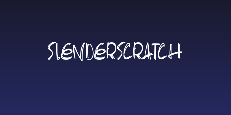 Slenderscratch Social Header