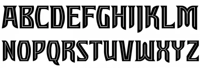 SleuthSerif BB Шрифта ВЕРХНИЙ