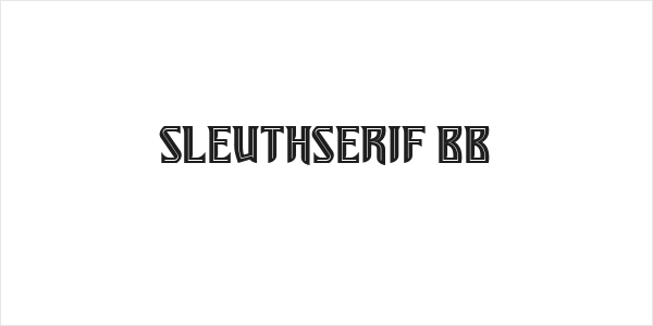 SleuthSerif BB Logo