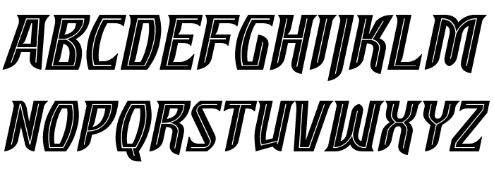 SleuthSerifBB-Italic Font LOWERCASE
