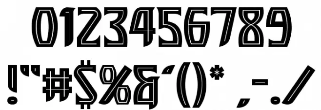 SleuthSerifBB Font OTHER CHARS