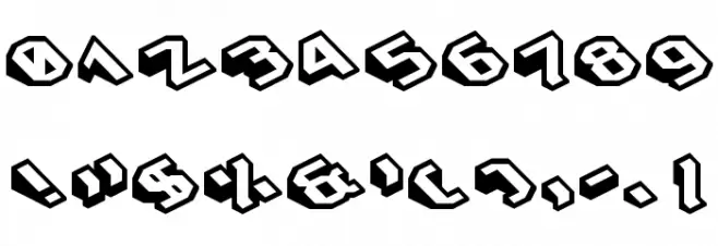 Slice Regular Font OTHER CHARS