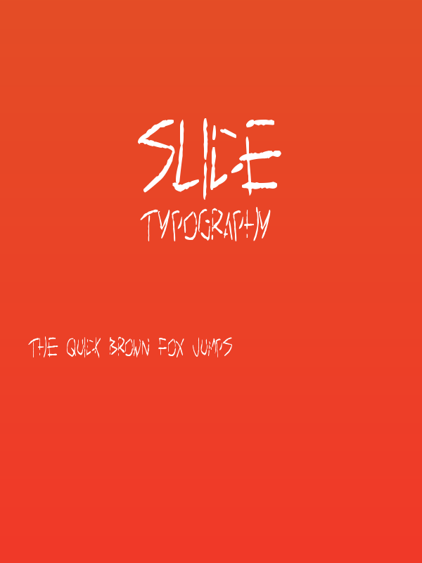 Slice Poster