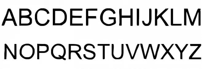 Slice フォント 大文字