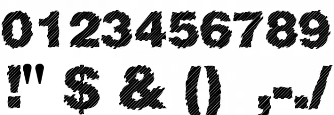 Sliced Juice Font OTHER CHARS