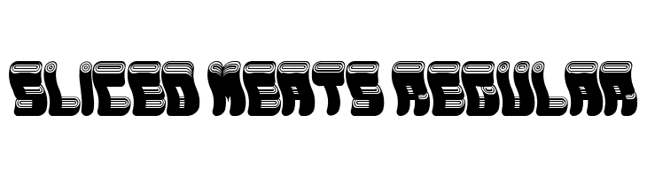 Sliced Meats Regular  Fuentes Gratis Descargar
