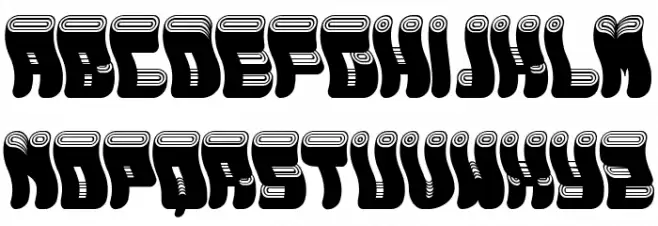 Sliced Meats Regular Schriftart Groß
