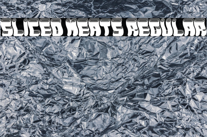 Sliced Meats Regular Example 1