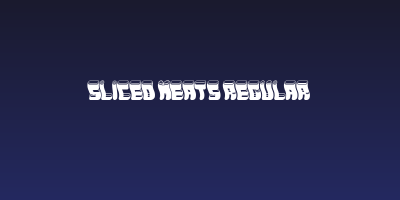 Sliced Meats Regular Social Header