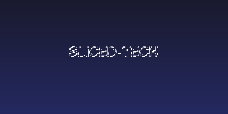 Sliced-Tech Social Header