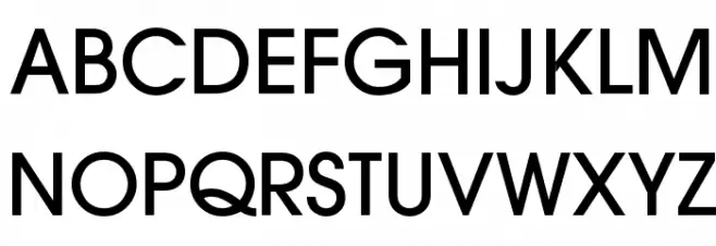 Slick Slant Schriftart Groß
