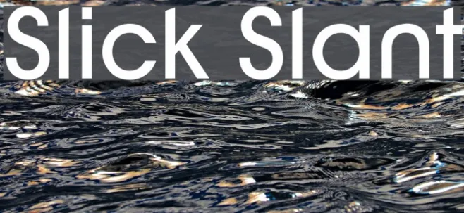 Slick Slant Example 2