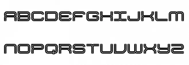 Slick Strontium Regular Polices MAJUSCULES