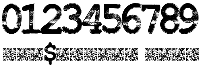 SlickRide Font OTHER CHARS