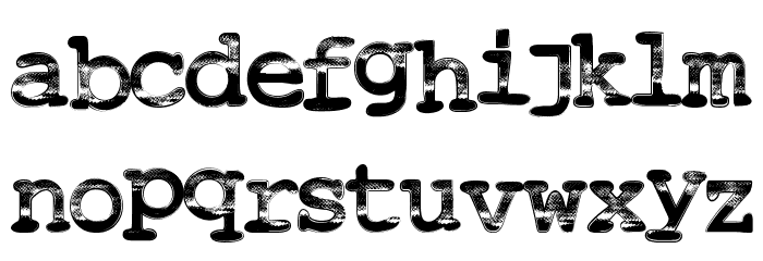 SlickRide Font LOWERCASE