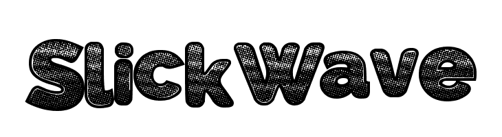 SlickWave Font