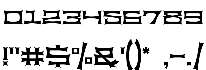 Slickhouse Font OTHER CHARS
