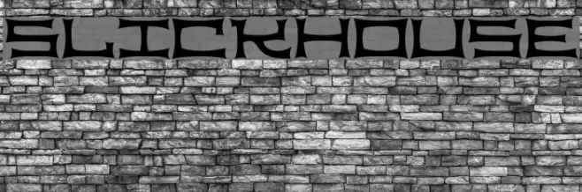 Slickhouse Font examples