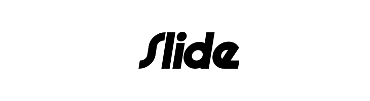 Slide Font - FFonts.net