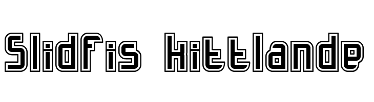 Slidfis kittlande  Free Fonts Download