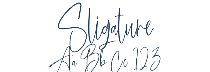 Sligature Font Preview