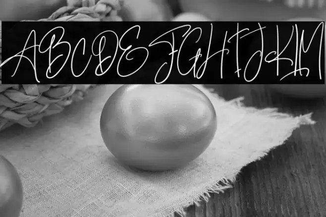 Sligature Font examples