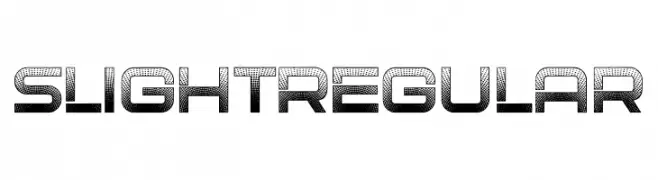 Slight Regular  Frei Schriftart Herunterladen