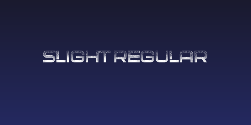 Slight Regular Social Header