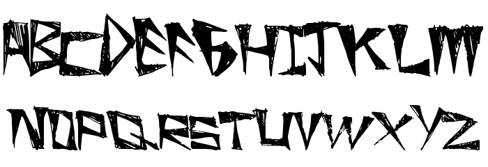 SlightRocking Font LOWERCASE