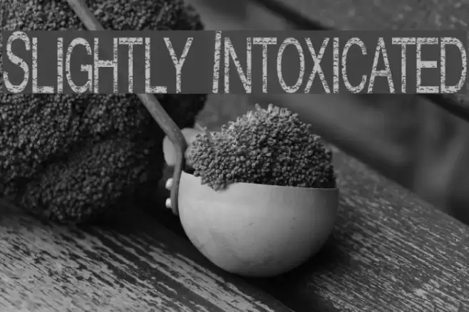 Slightly Intoxicated Fuentes examples